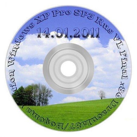 Windows XP Pro SP3 Rus VL Final х86 Dracula87/Bogema Edition (обновления по 14.01.2011)